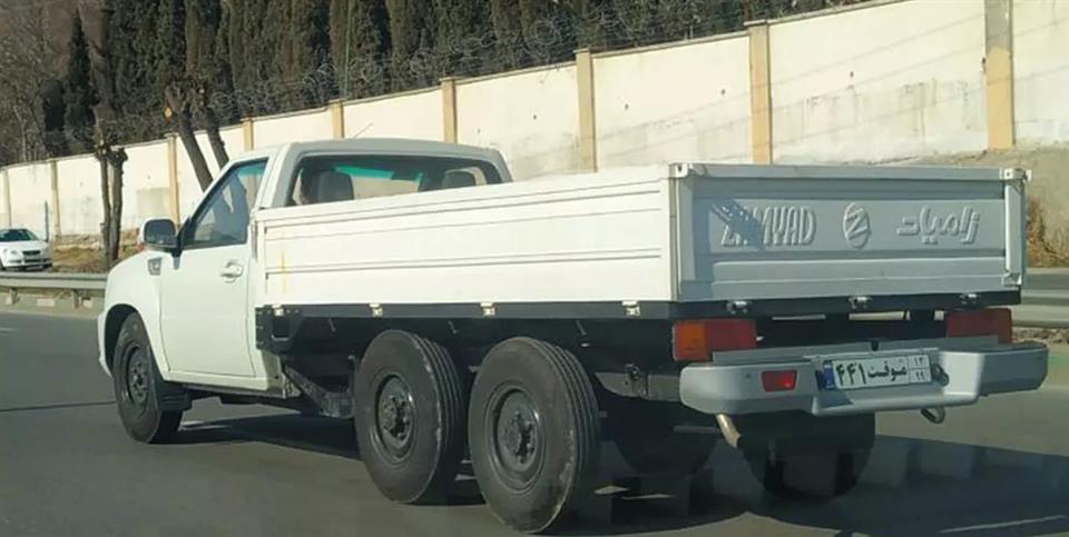وانت پادرا پلاس شش چرخ