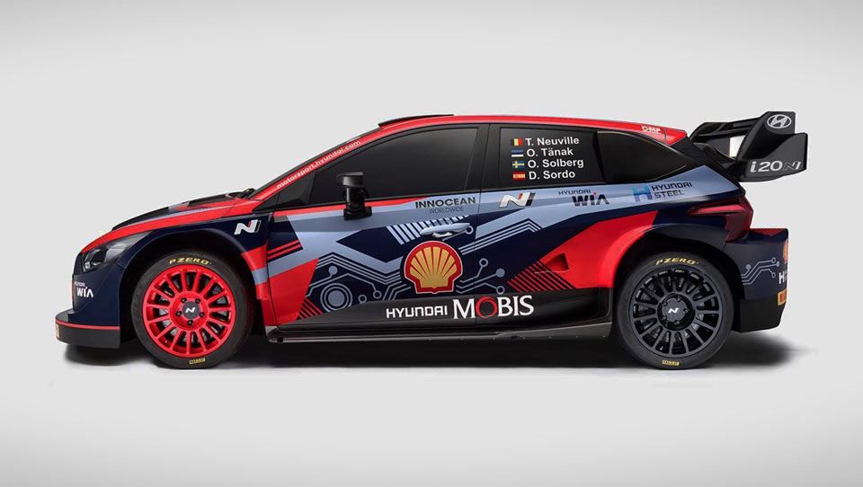 هیوندای i20 N WRC رونمایی شد