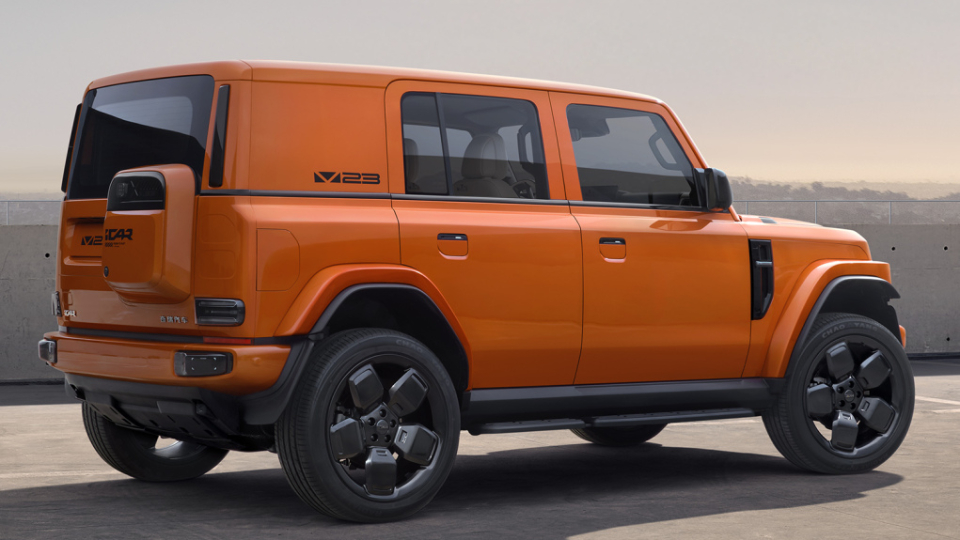 معرفی شاسی بلند برقی iCar v23