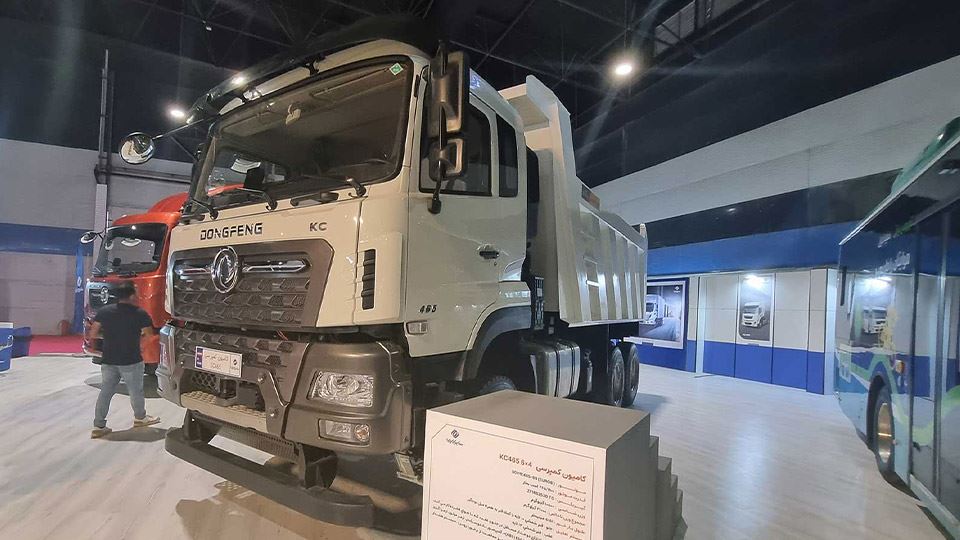 بررسی کامیون کمپرسی دانگ فنگ KC465 سایپا دیزل