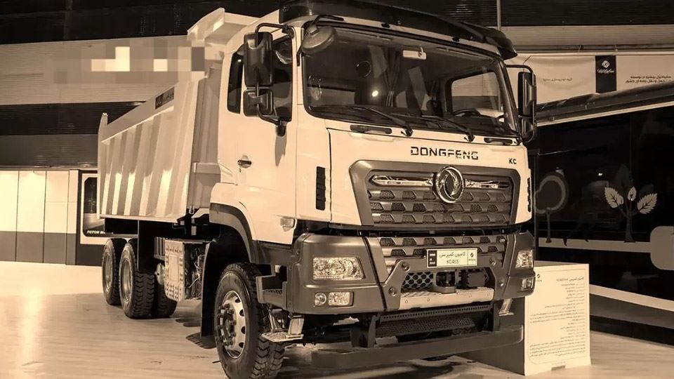 بررسی کامیون کمپرسی دانگ فنگ KC465 سایپا دیزل