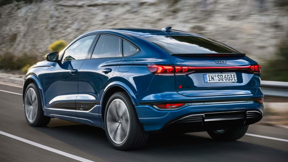 معرفی آئودی Q6 اسپرت بک E-Tron مدل 2025
