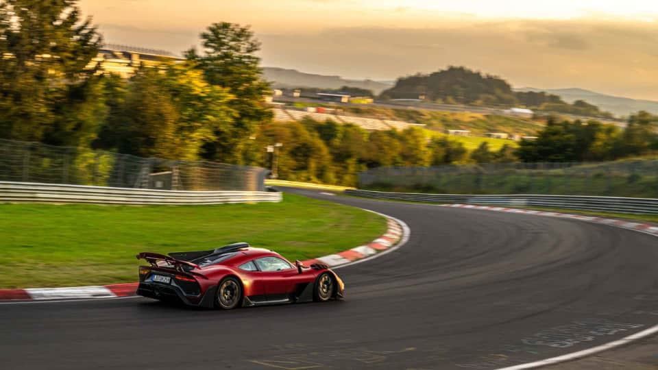 مرسدس AMG One رکورد خودش را شکست