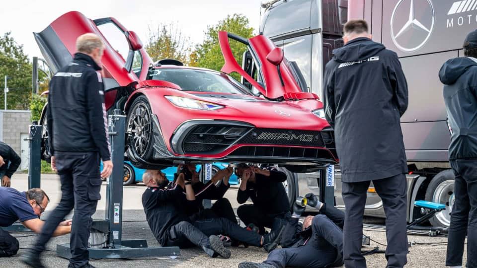 مرسدس AMG One رکورد خودش را شکست