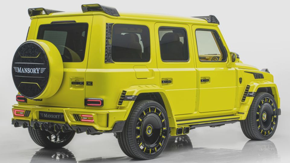 تغییرات منصوری برای مرسدس AMG G 63 مدل 2025