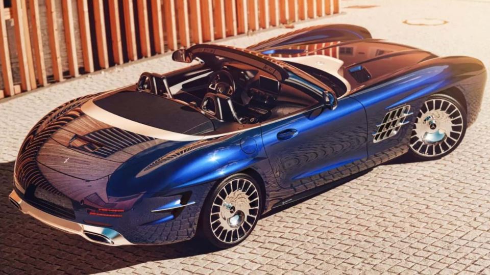 تفسیری مدرن از مرسدس بنز 300SL
