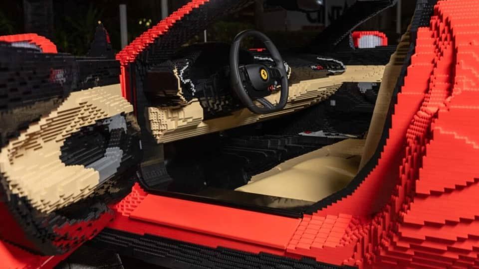 معرفی مدل لگویی از فراری فراری 296GTS