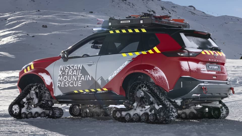 معرفی کانسپت نیسان ایکس تریل mountain rescue
