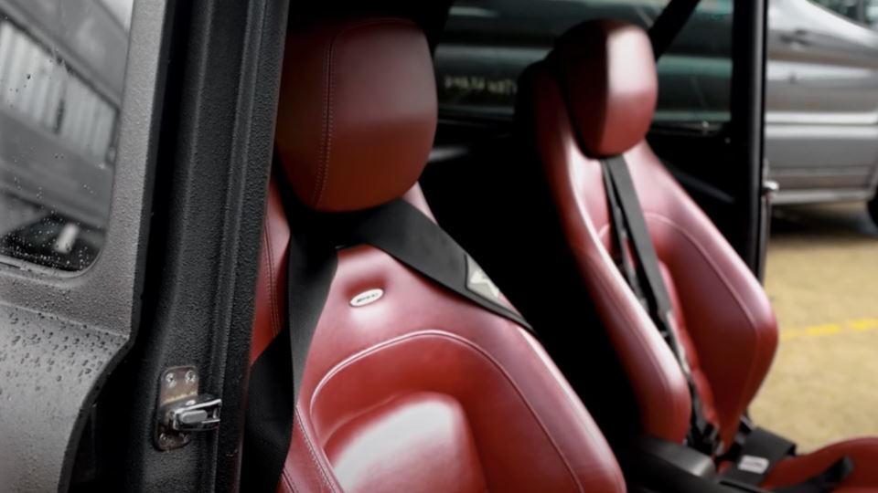 بنز کلاسیک ترسناک با پیشرانه AMG