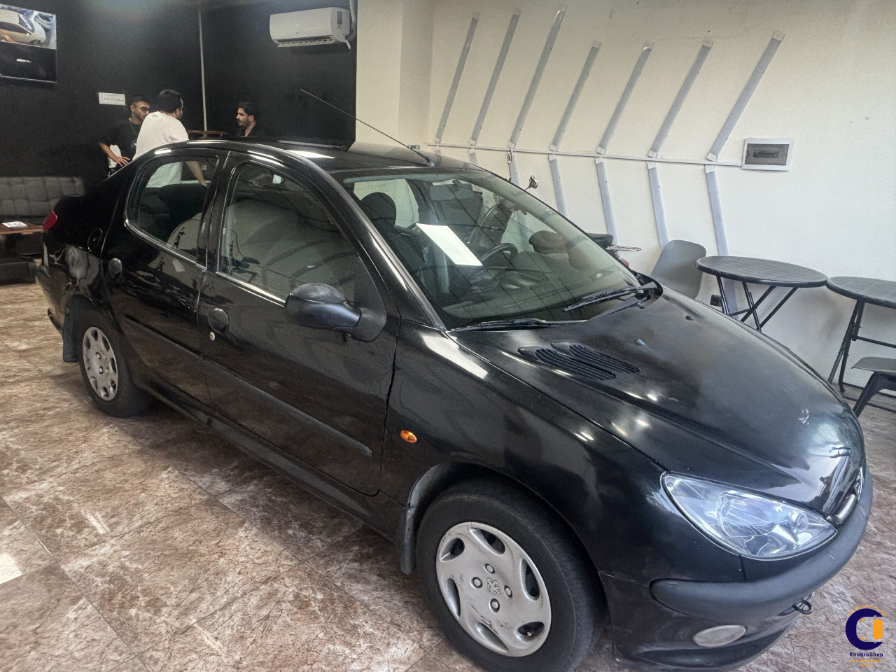 نمای 2 از خرید پژو 206 SD V8 مدل 2017-1396 مدل 2017-1396 رنگ مشکی نقدی و اقساطی در خودروشاپ