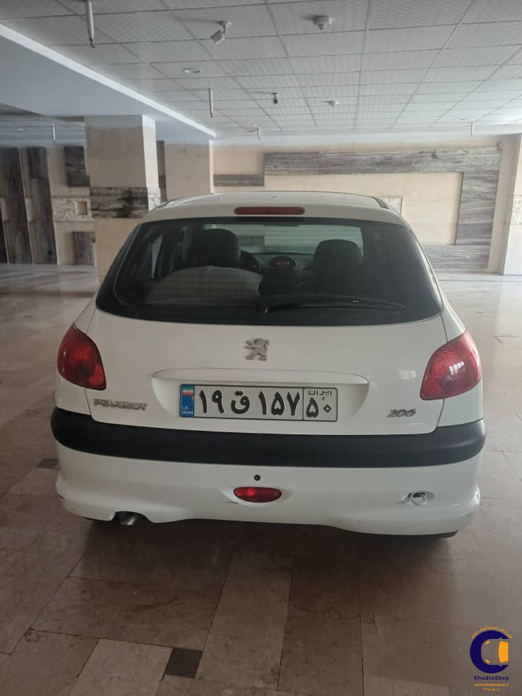 نمای 4 از خرید پژو 206 تیپ ۲ مدل 2019-1398 مدل 2019-1398 رنگ سفید نقدی و اقساطی در خودروشاپ