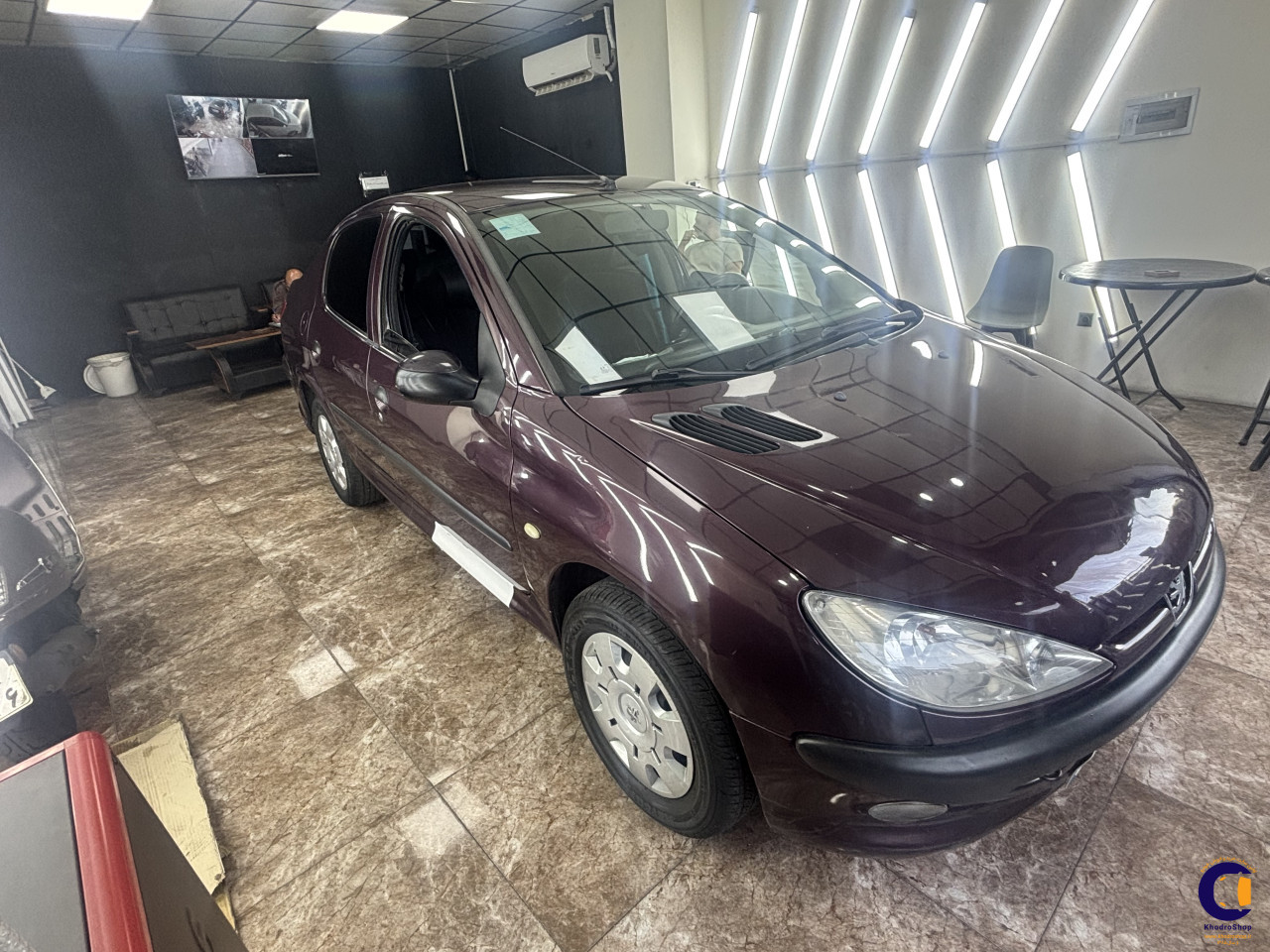 خرید پژو 206 SD V8 مدل 2015-1394 مدل 2015-1394 رنگ بادمجانی نقدی و اقساطی در خودروشاپ