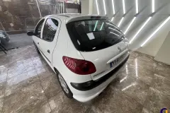 بندانگشتی نمای 6 از خرید پژو 206 تیپ ۵ مدل 2017-1396 مدل 2017-1396 رنگ سفید نقدی و اقساطی در خودروشاپ