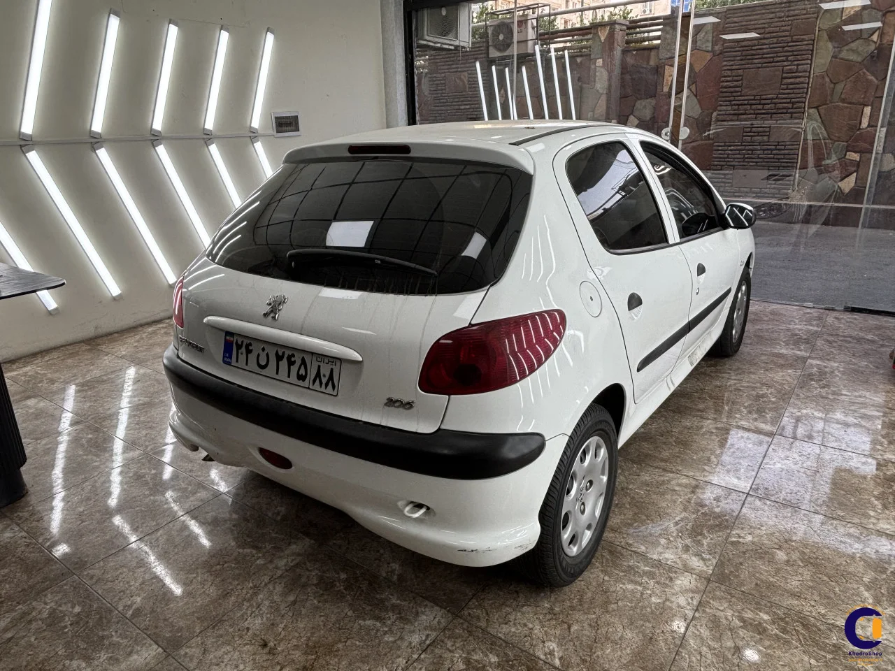 نمای 8 از خرید پژو 206 تیپ ۵ مدل 2019-1398 مدل 2019-1398 رنگ سفید نقدی و اقساطی در خودروشاپ