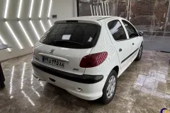 بندانگشتی نمای 8 از خرید پژو 206 تیپ ۵ مدل 2019-1398 مدل 2019-1398 رنگ سفید نقدی و اقساطی در خودروشاپ